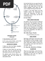 Latin Rosary Prayers and Mysteries | PDF | Christian Worship And ...