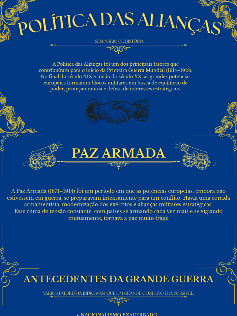 Política Das Alianças | PDF | Império Alemão | Europa