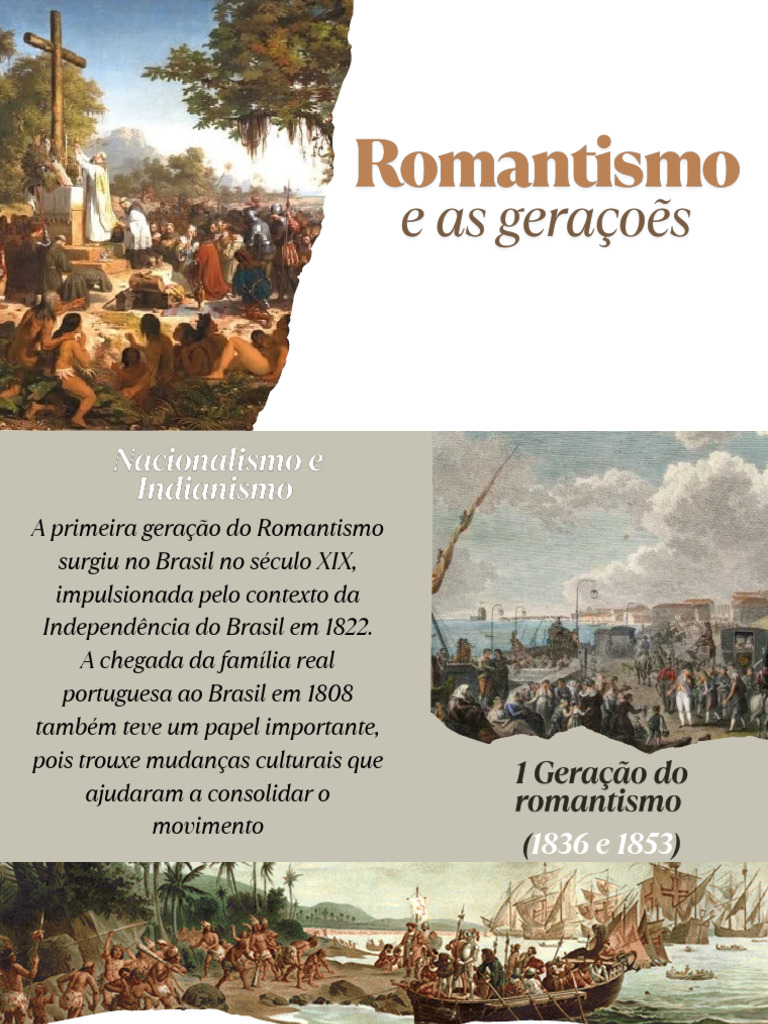 Primeira Geração do Romantismo no Brasil | PDF | Romantismo