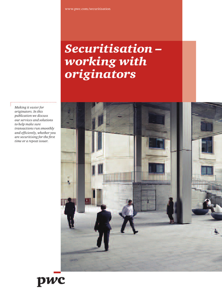 PwC Securitisation Services for Originators | PDF | Securitization ...