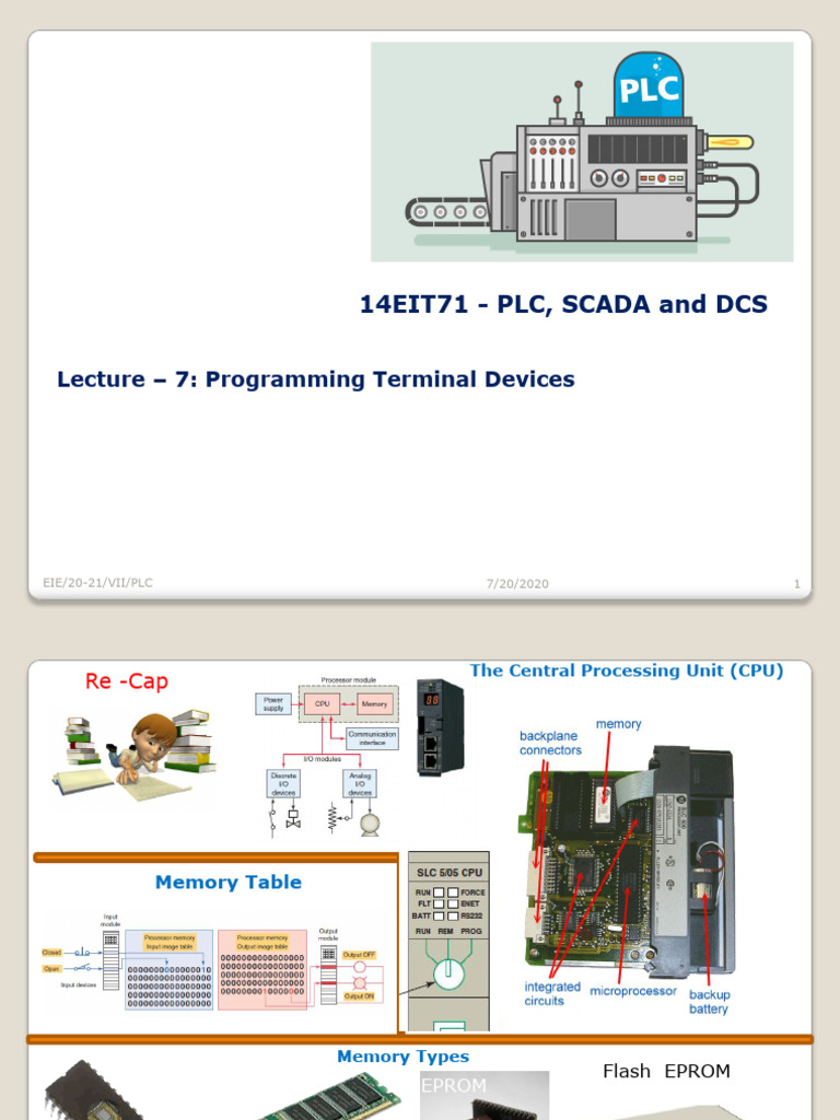 PLC - 22.07.2020 | PDF | Programmable Logic Controller | Relay