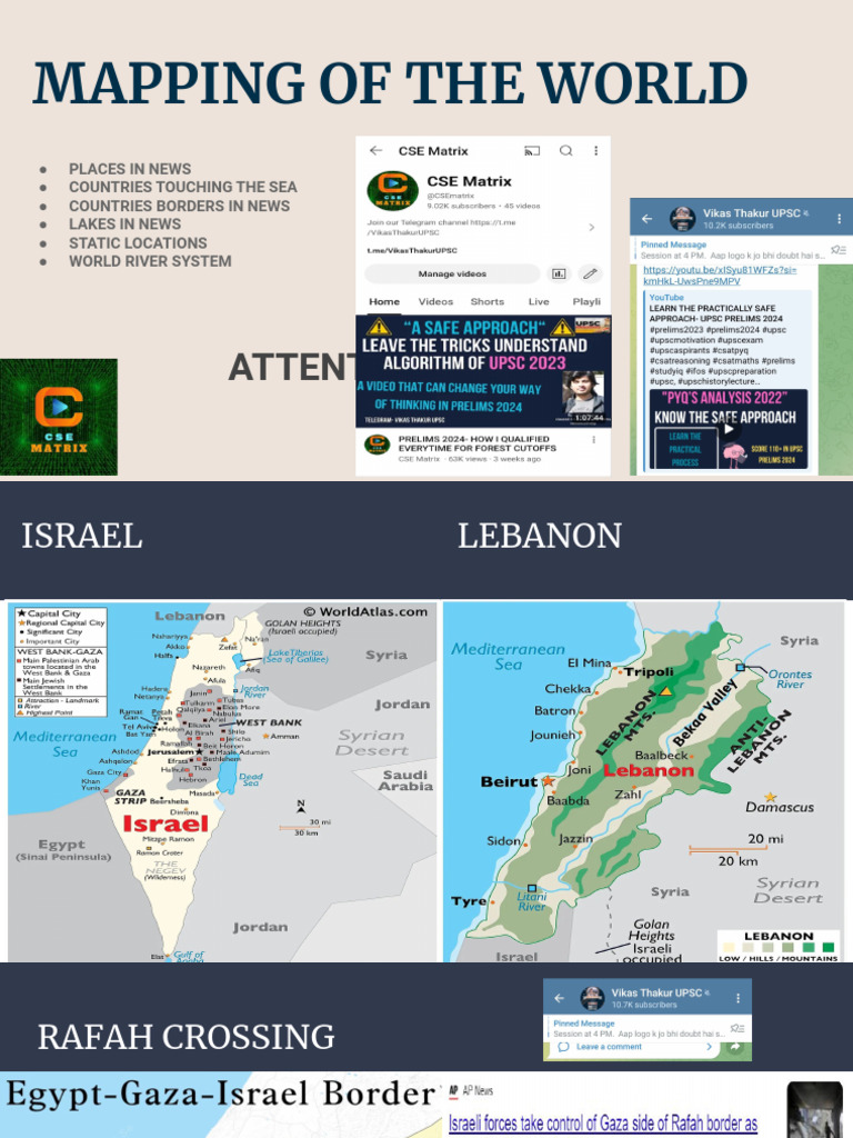 Global Geographic and Political Mapping | PDF
