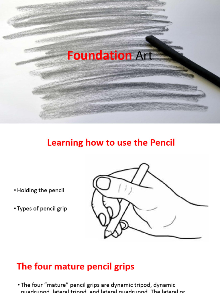 Mastering Pencil Grips and Drawing Techniques | PDF | Paintings ...