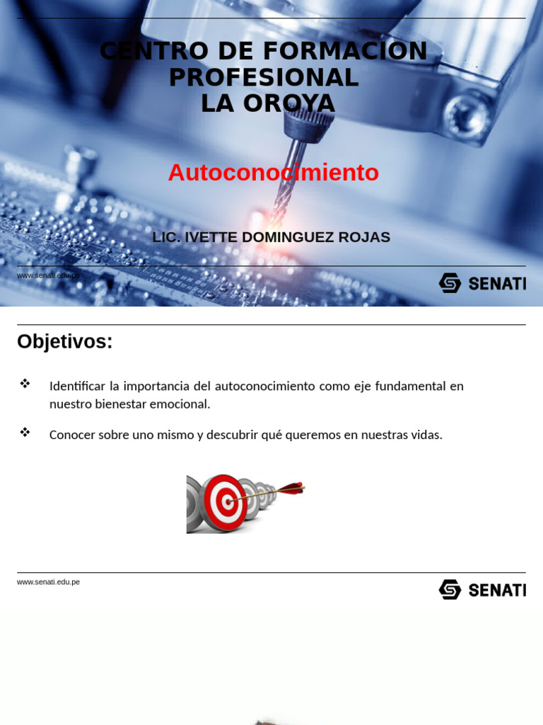 Importancia del Autoconocimiento | PDF