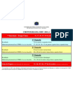Cronograma Sisu 2011 1