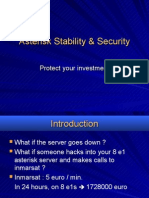 Asterisk Stability and Security