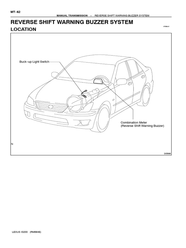 IS200 Reverse Shift Warning System | PDF