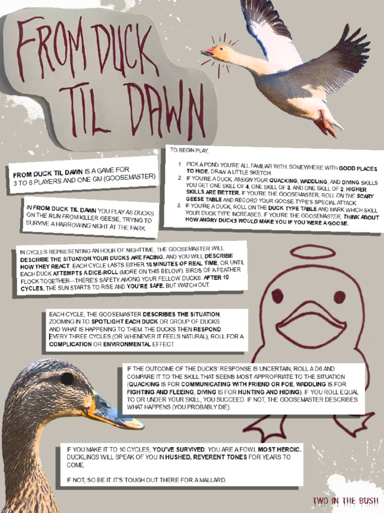From Duck Til Dawn | PDF