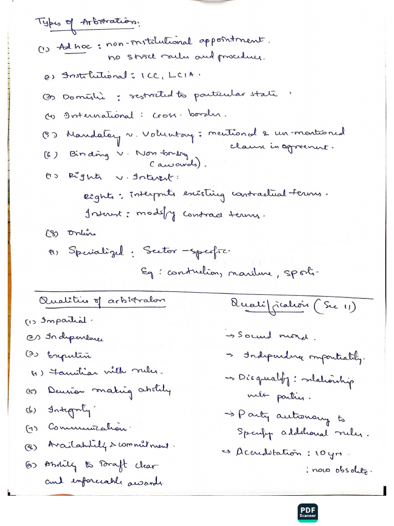 ADR Unit 2 | PDF