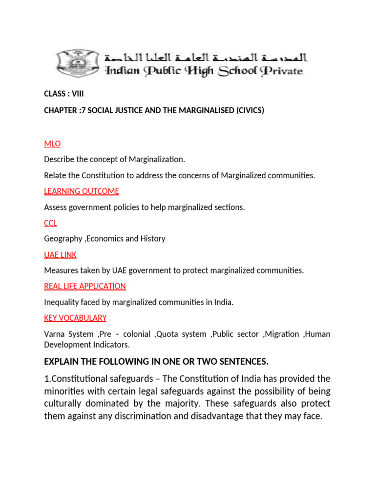 Social Justice for Marginalized Groups | PDF | Minority Group | Social ...