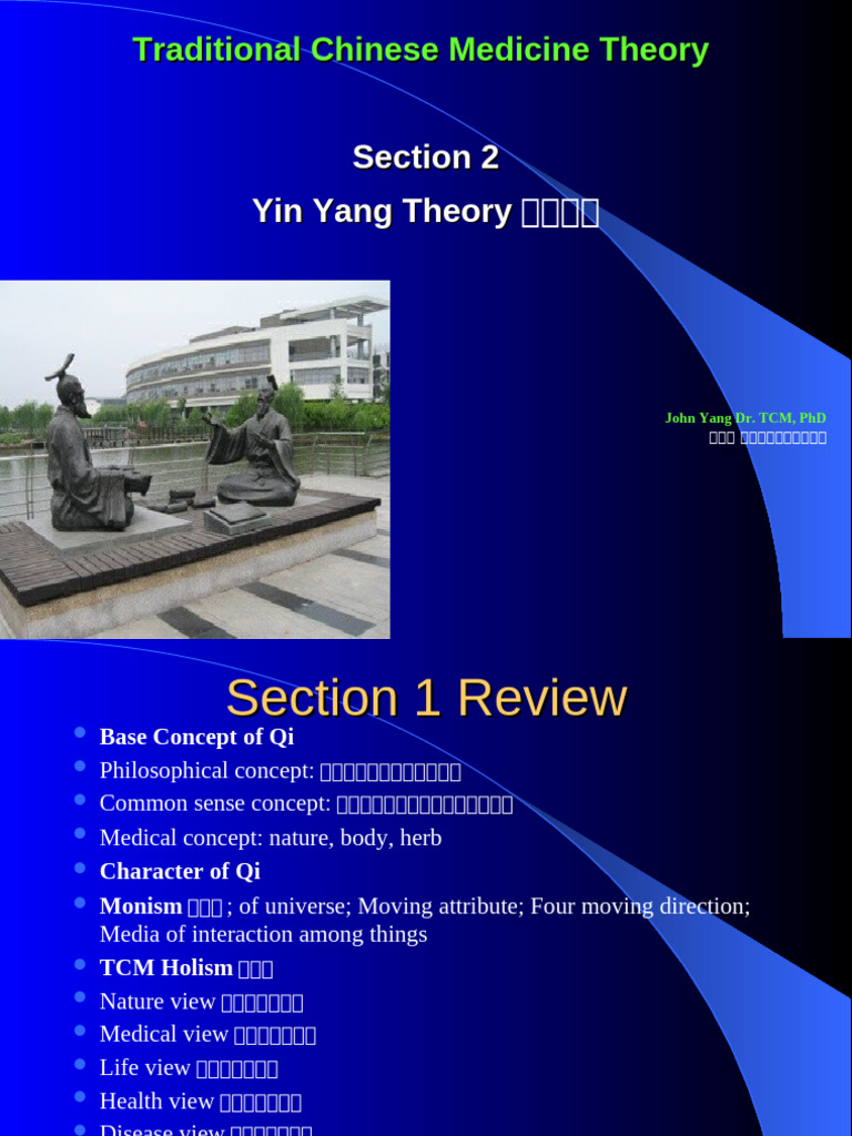 Fall 2022 Section 2 Yin Yang Theory A | PDF | Yin And Yang ...