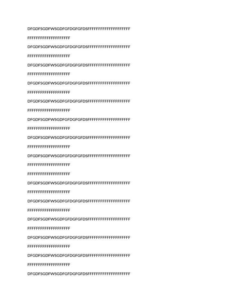 Document with Repeated Content | PDF