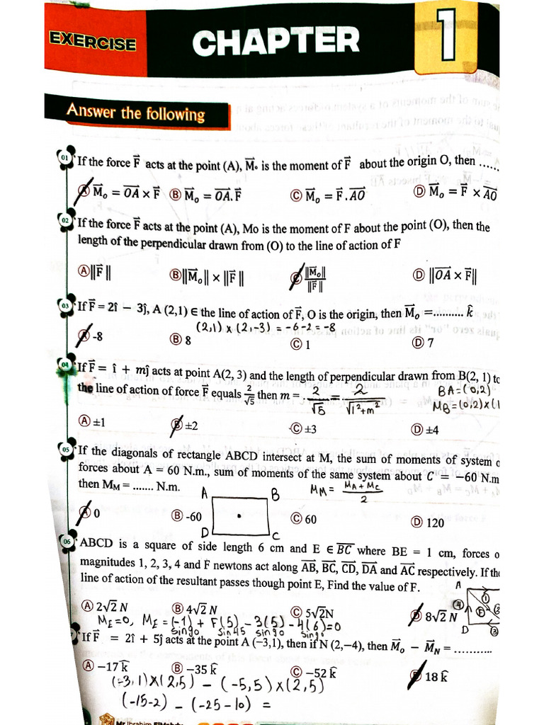 Statics Rev. Lec.1 | PDF