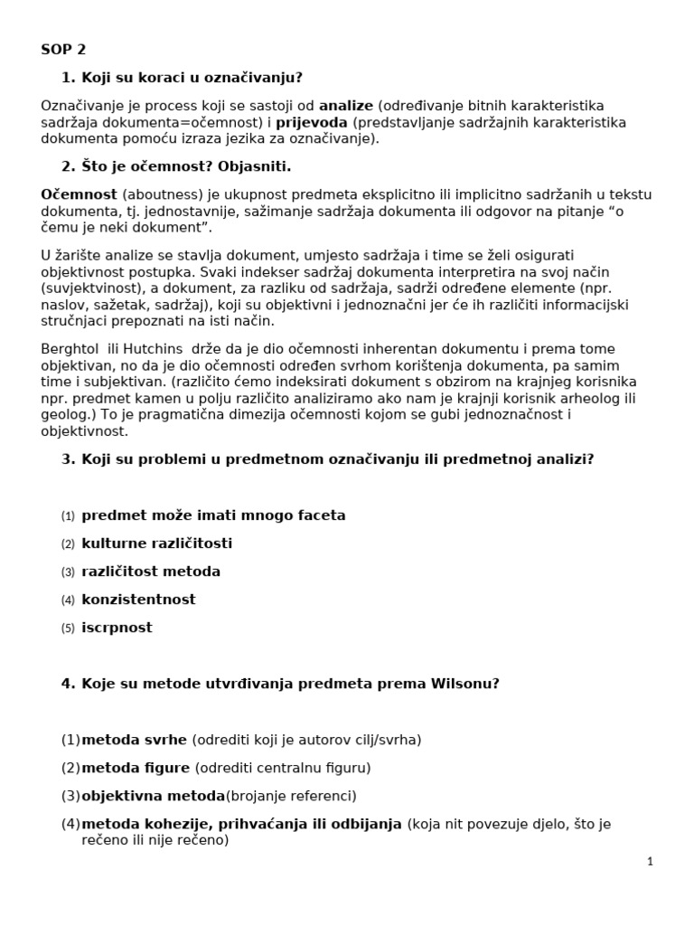 Sop 2 | PDF