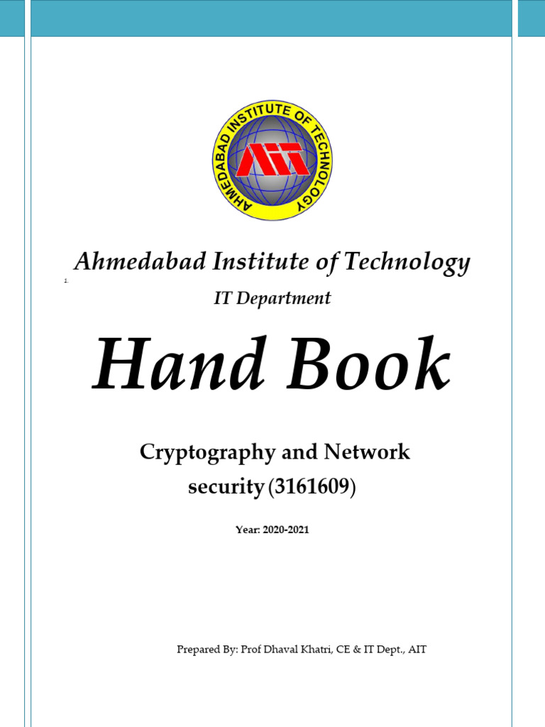 Cryptography and Network Security Guide | PDF | Cryptography ...