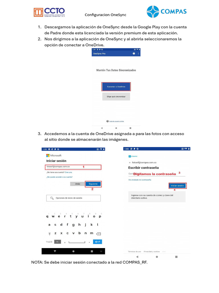 Configuración de OneSync para OneDrive | PDF | Informática | Software