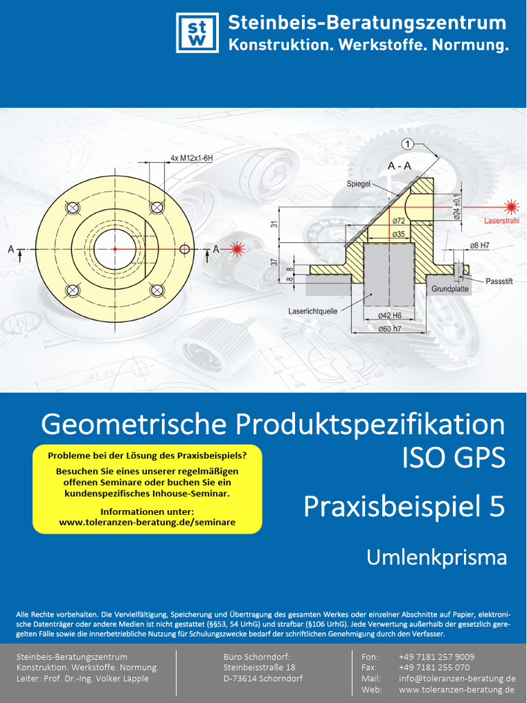 ISO GPS - Praxisbeispiel - 5 | PDF