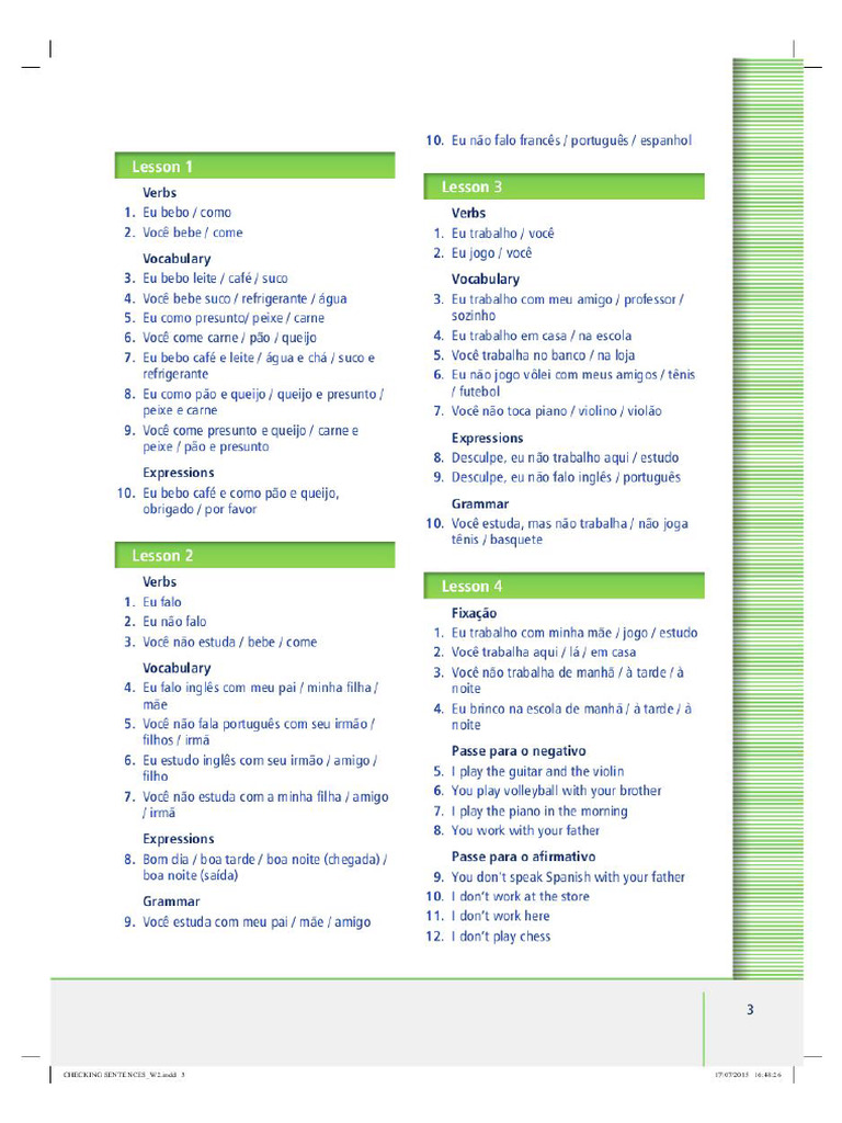 Check Sentences 02 | PDF