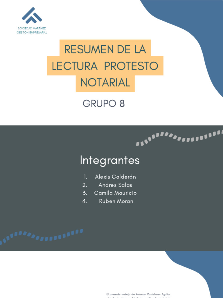 Evolución del Protesto Notarial en Perú | PDF | Debido al proceso | Ley ...