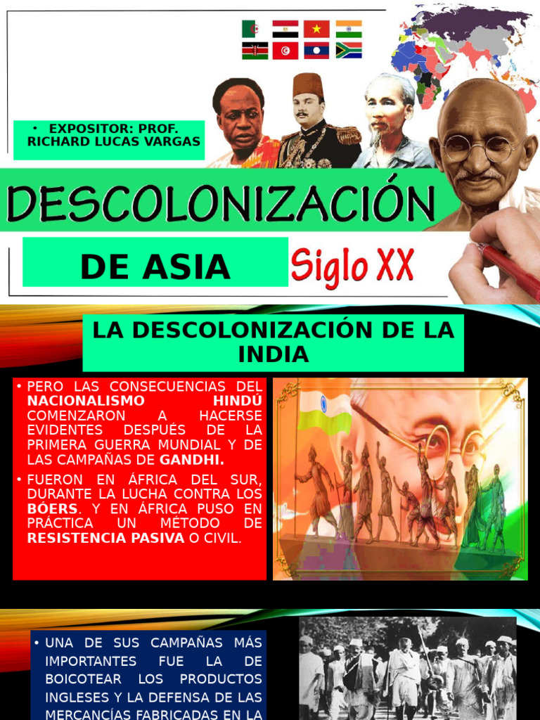 Descolonización en Asia y África: Claves Históricas | PDF | Mao Zedong ...