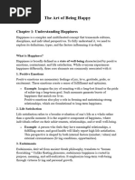 Happiness & Well-Being Guide | PDF | Happiness | Stress (Biology)