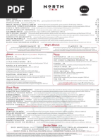 Vapiano Menu Nutritional Info 2025 | PDF | Pesto | Pasta