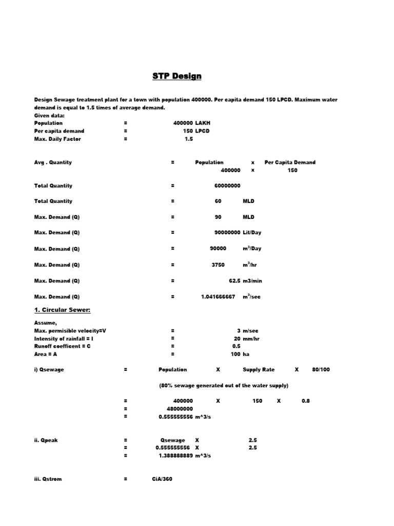 Copy - of - WTP - Design (1) (1) 13 | PDF | Sewage Treatment | Water Supply