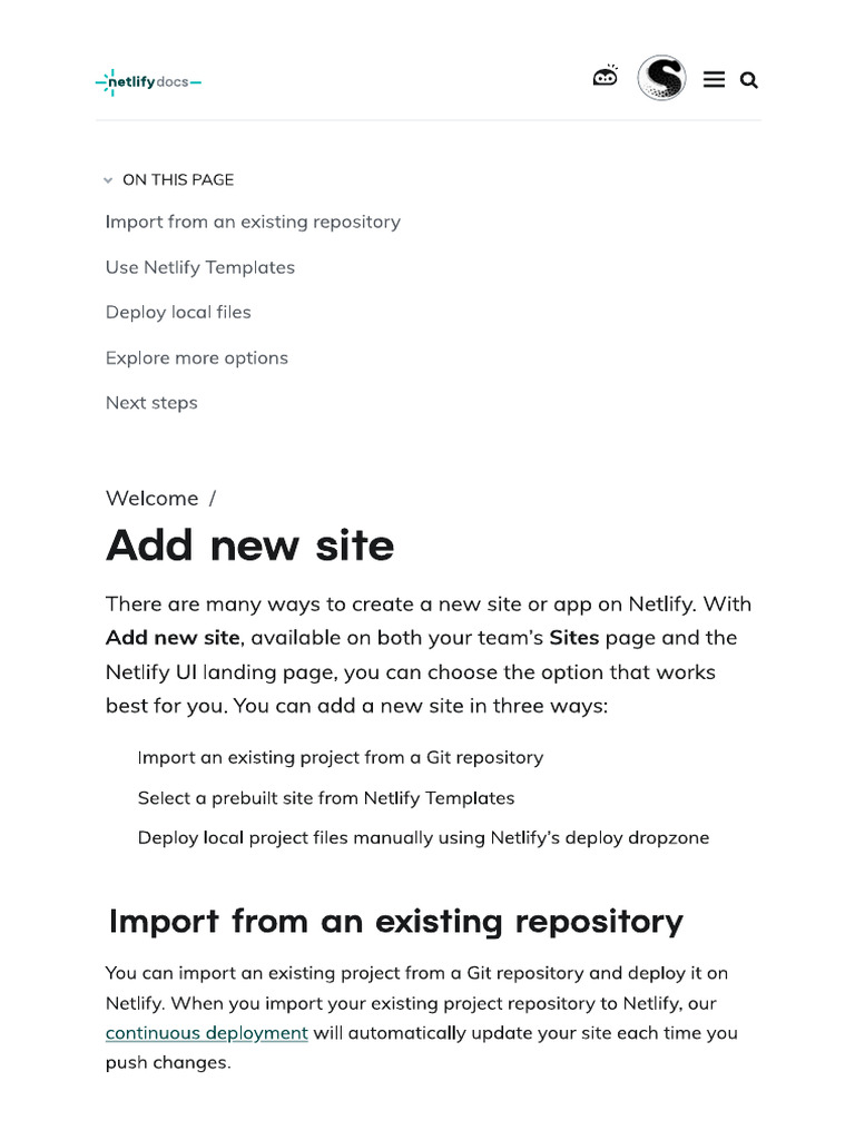 Add New Site | PDF