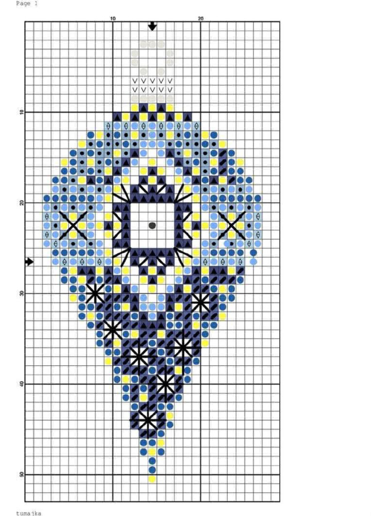 Mercury Glass 1 Cross Stitch Pattern | PDF