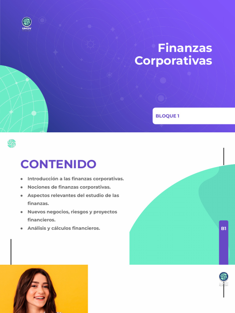 Finanzas Corporativas: Bloque 1 | PDF | Business | Economias