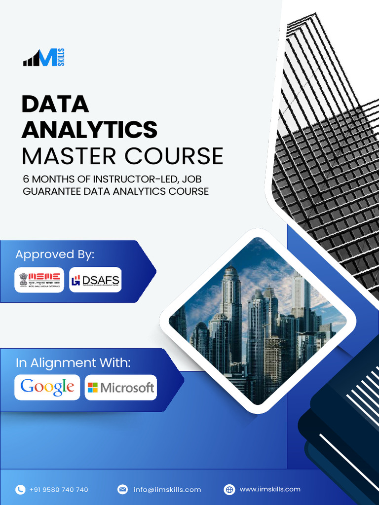 Data Analytics Master Course Overview | PDF | Relational Database ...