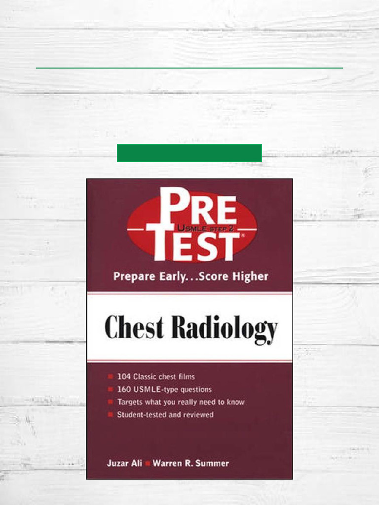 Trending Now Chest Radiology PreTest Self Assessment and Review - 1st ...
