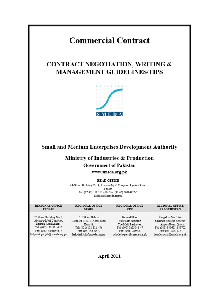 Contract Negotiation & Writing Tips | PDF | Negotiation | Business