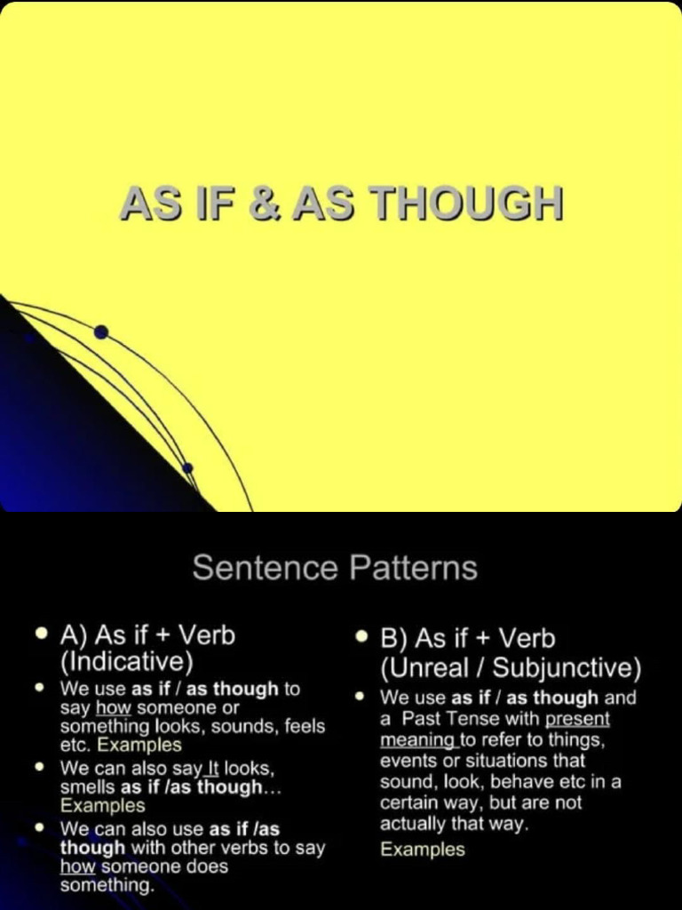 As If-As Though-Like | PDF