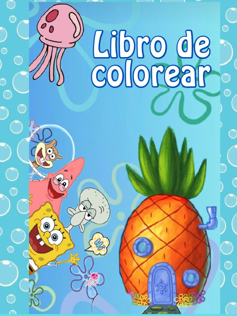 Libro de Colorear - Bob Esponja | PDF