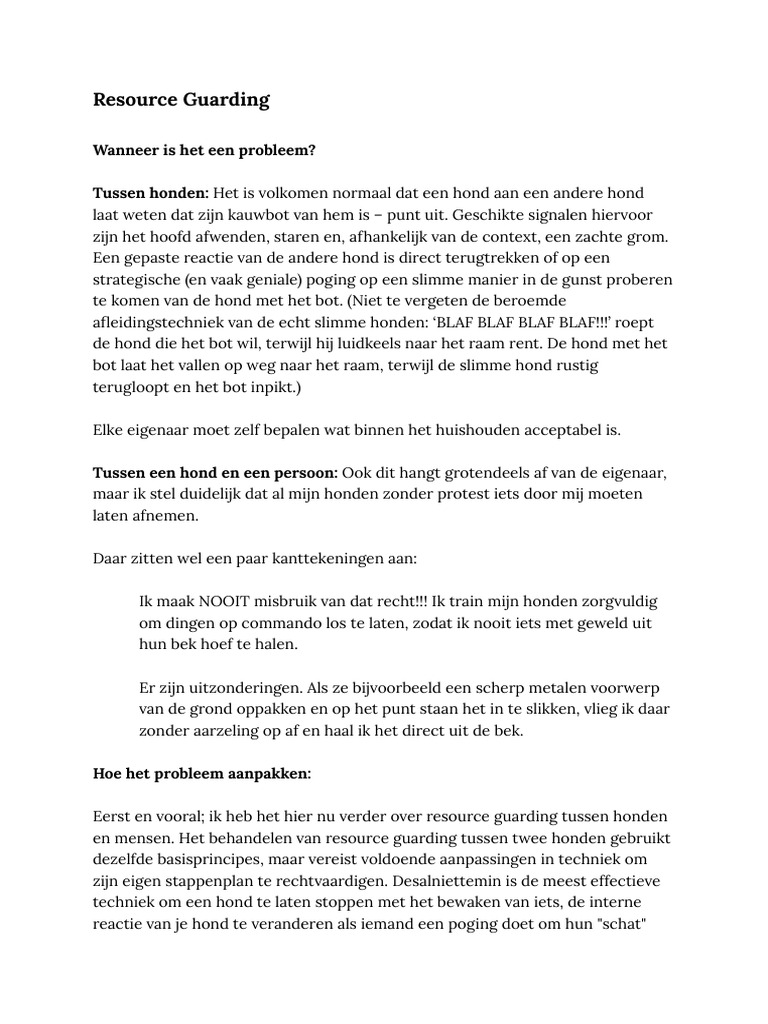 Resource Guarding | PDF