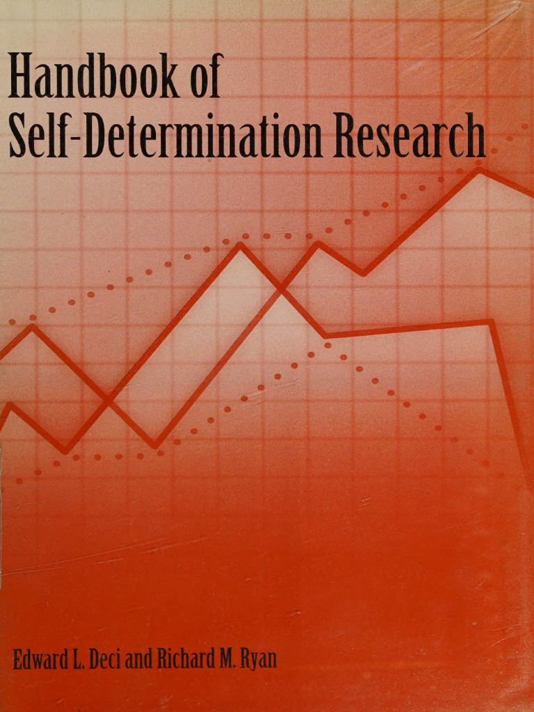 Handbook of Self-Determination Theory | PDF | Motivation | Motivational