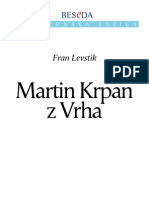 Fran Levstik - Martin Krpan Z Vrha