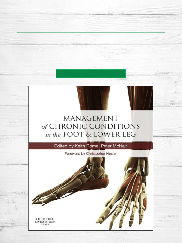 (PDF Ebook) Management of Chronic Musculoskeletal Conditions in The ...