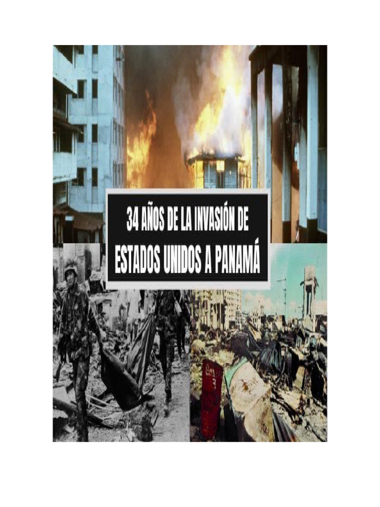 INVASION DE ESTADOS UNIDOS A PANAMA | PDF | Relaciones Internacionales ...