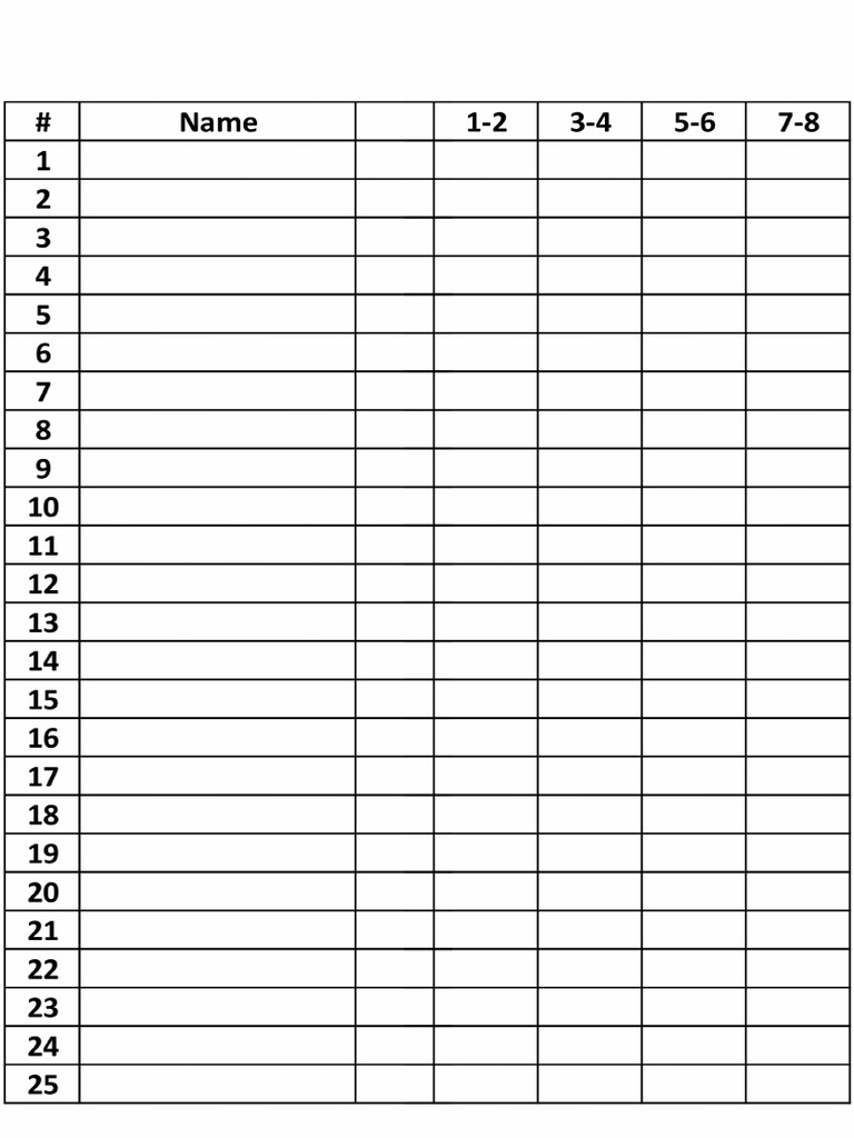 Nameslist | PDF