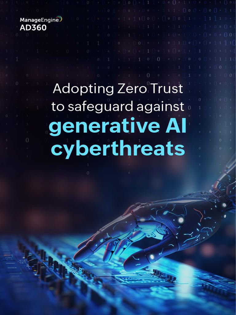 Zero Trust for Generative AI Security | PDF | Artificial Intelligence ...