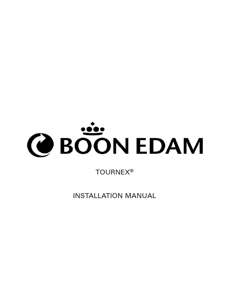 Tournex® Installation Manual | PDF | Screw | Nut (Hardware)