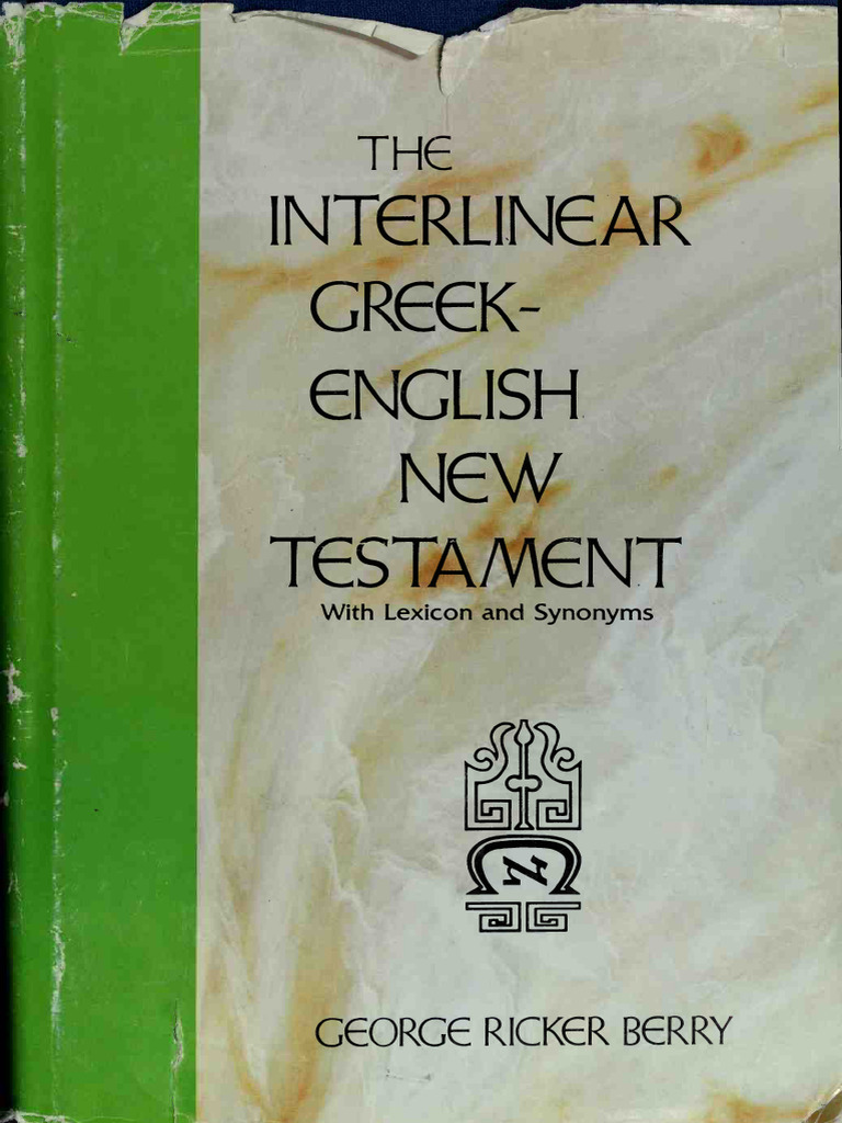 Interlinear Greek-English New Testament | PDF | King James Version ...