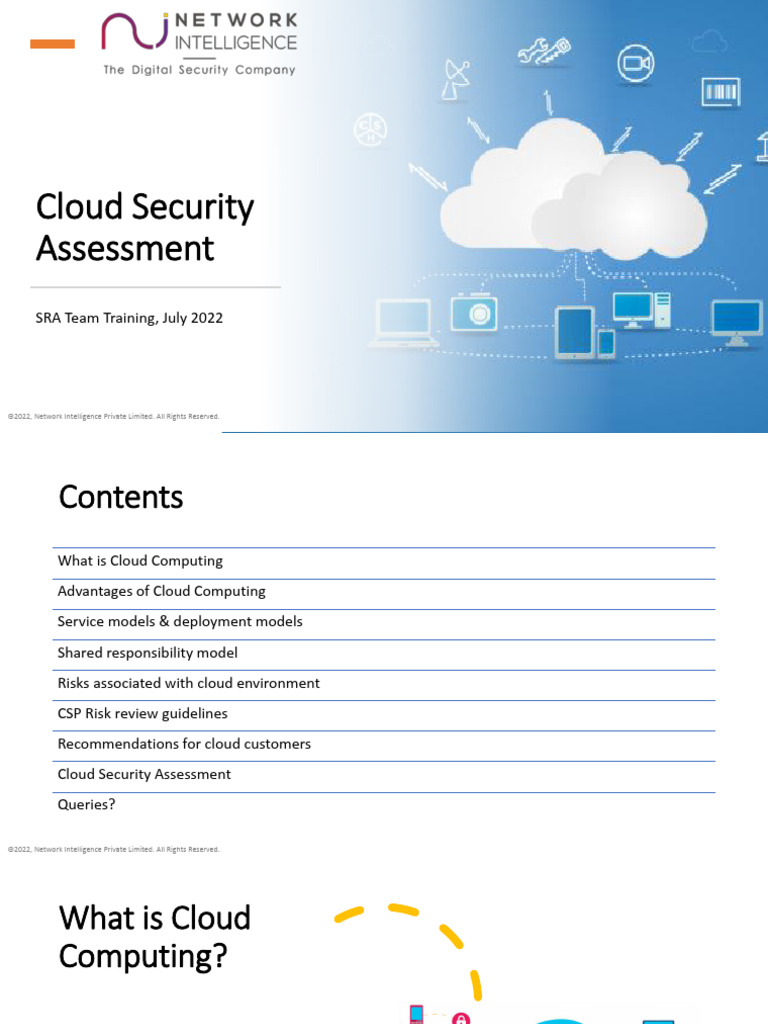 Cloud Security Assessment Guide | PDF | Cloud Computing | Software As A ...