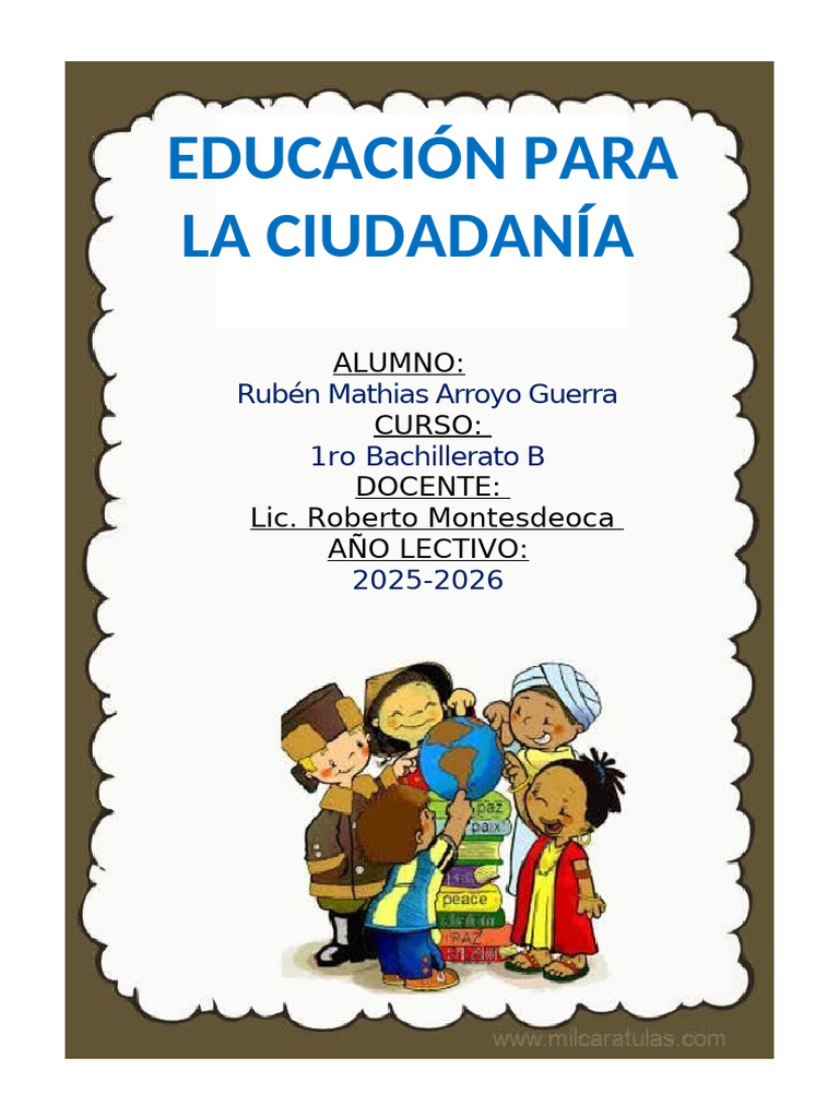Caratula de Ciudadania | PDF