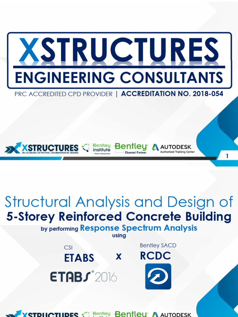 RCDC Tutorial for 5-Storey Building Design | PDF | Beam (Structure ...