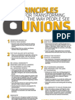 8 Principles Transforming Unions AFL-CIO