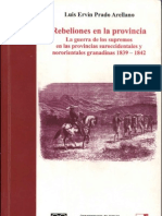 Rebeliones en La a Capitulo II - Luis Ervin Prado Arellano