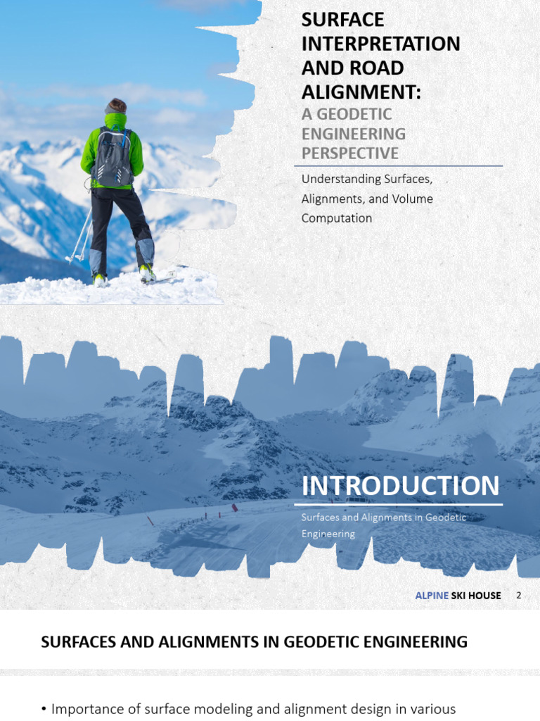 Geodetic Engineering: Surfaces & Alignments | PDF